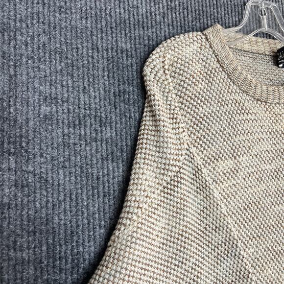 Vintage Bellagio Mens Sweater Size Medium Marled Knit Pullover Crew Neck Grandpa - Picture 3 of 8